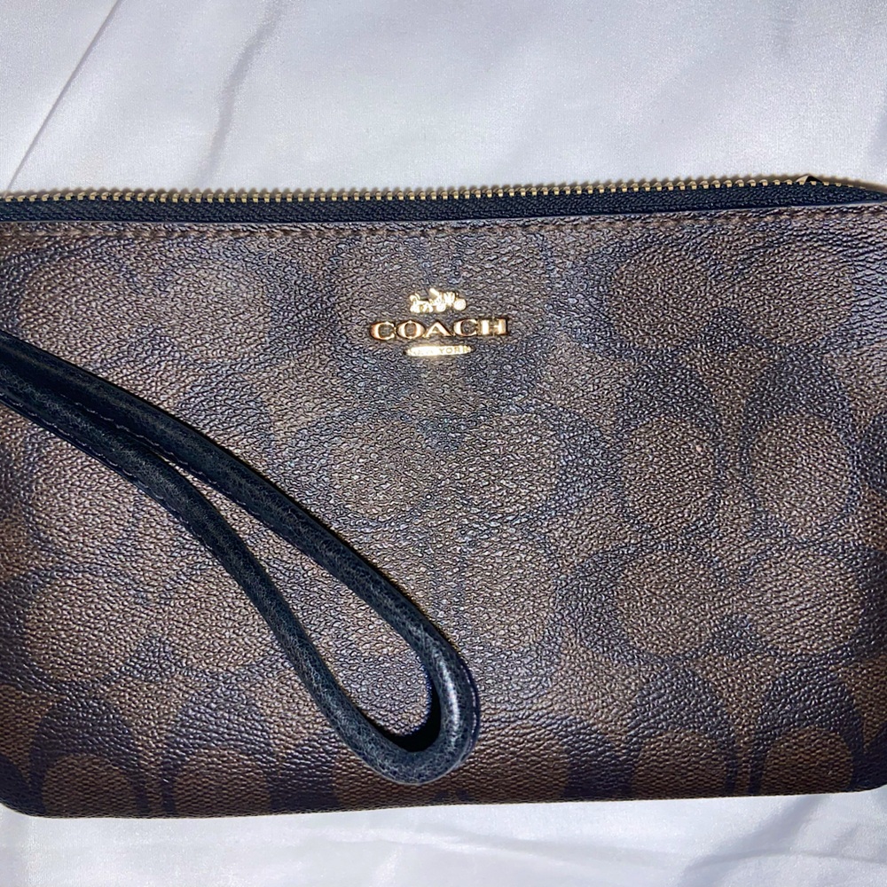 Coach wrist wallet